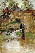 GAINSBOROUGH, Thomas The watermill Sweden oil painting artist